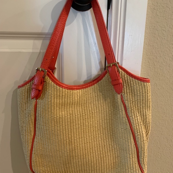 Tory Burch Woven Tote Bag - Picture 5 of 5